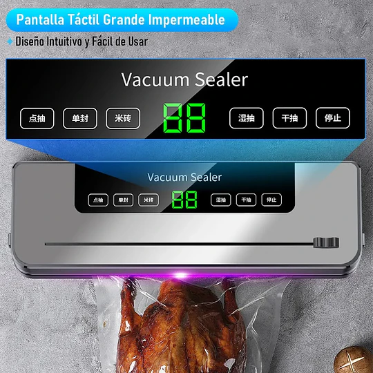 Maquina Selladora Al Vacio Para Alimentos