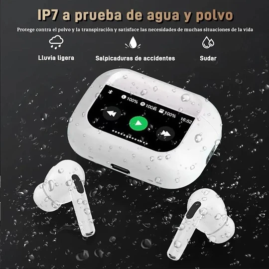 Audifonos Bluetooth Con Pantalla Tactil