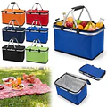 Canasto Térmico Plegable Cooler Para Camping 
