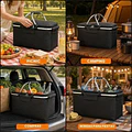Canasto Térmico Plegable Cooler Para Camping 