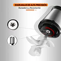 Picadora Eléctrica Para Carnes Y Verduras Acero Inoxidable 
