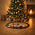 Tren Navideño Musical con Luz y Sonido 22 Pcs