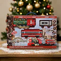 Tren Navideño Musical 15 Pcs Decorativo Luces Y Sonido