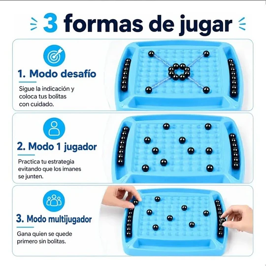 Juego Esferas Magnética Antiestrés