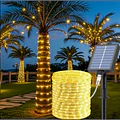 Manguera Led Solar 20M Guirnalda Decorativa Exterior 