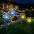 X2 Luces Led Solares Diente De León Decorativo Exterior