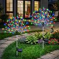 X2 Luces Led Solares Diente De León Decorativo Exterior