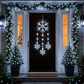 Colgante Navideño Led Solar Decorativo 