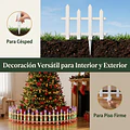 Luces Led Jardín Reja Decorativa Navideña Solar 