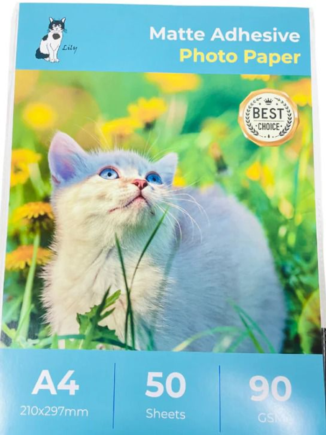 Papel Fotográfico Adhesivo Matte de 90grs 1