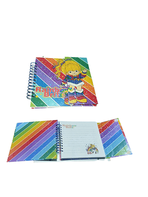 Agenda cuadrada con solapa