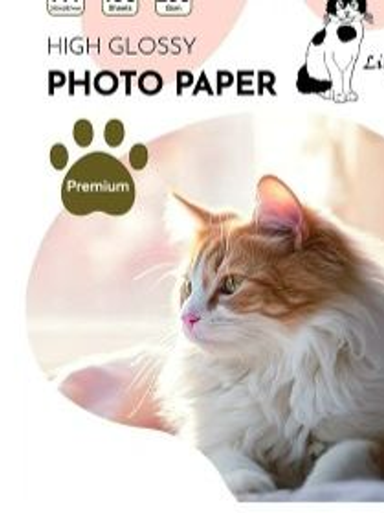 Papel Fotográfico Brillante Marca LILY 200gr 1