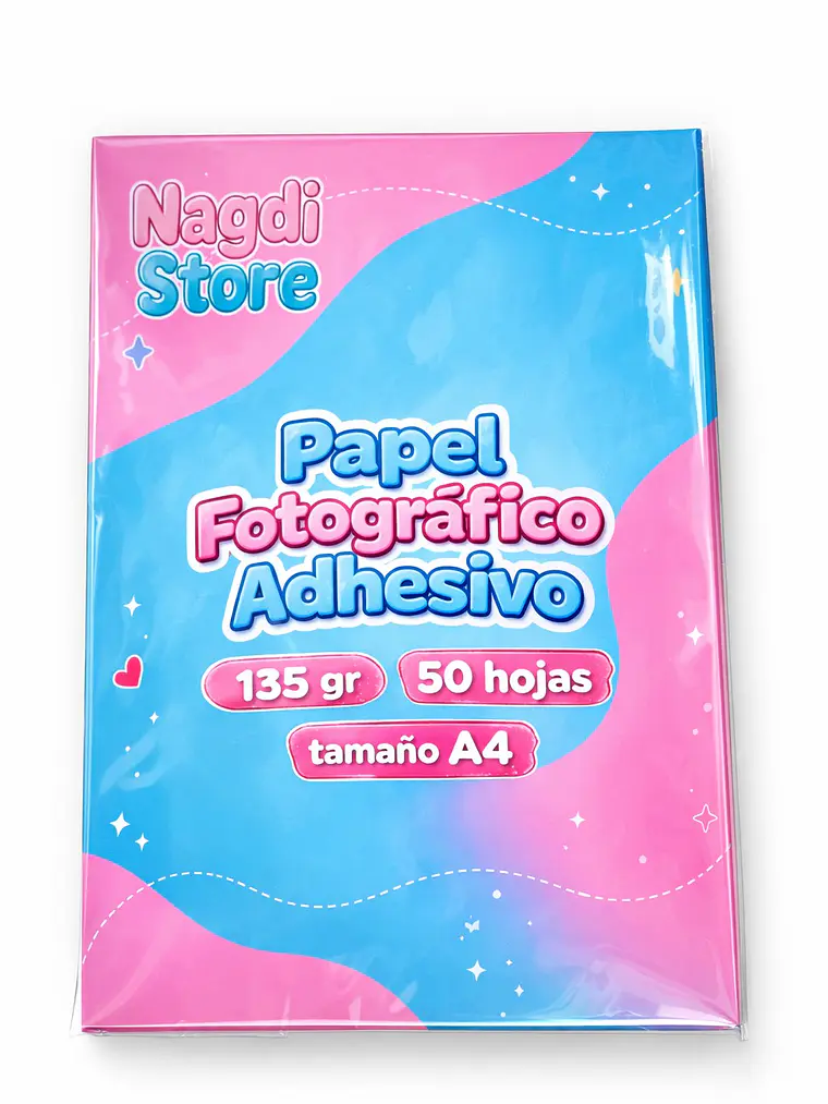 Papel Fotografico Adhesivo 135 Gr Con Antioxido 1