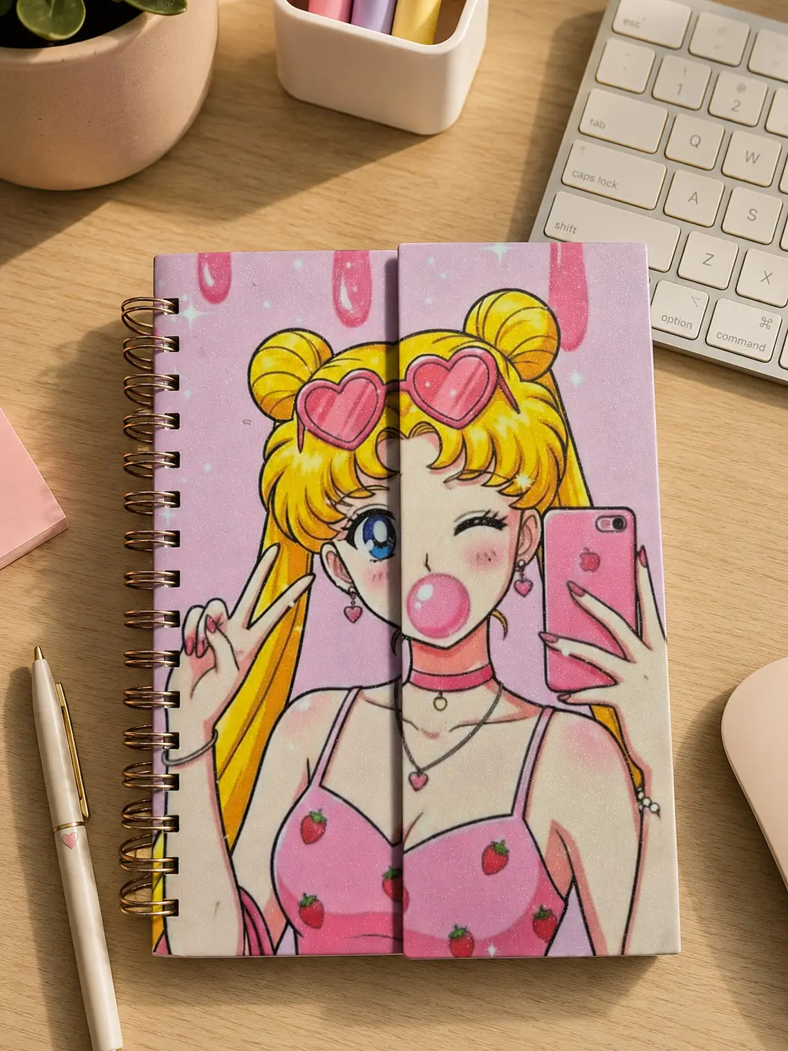 Agenda Solapa Calzada de Sailor Moon 1
