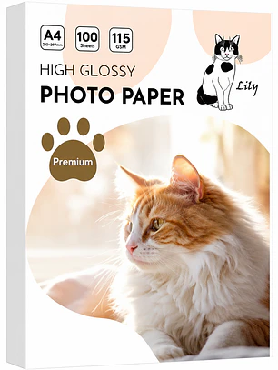 Papel fotográfico 115 premium
