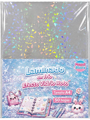 Laminado en Frio efecto vidrio roto 