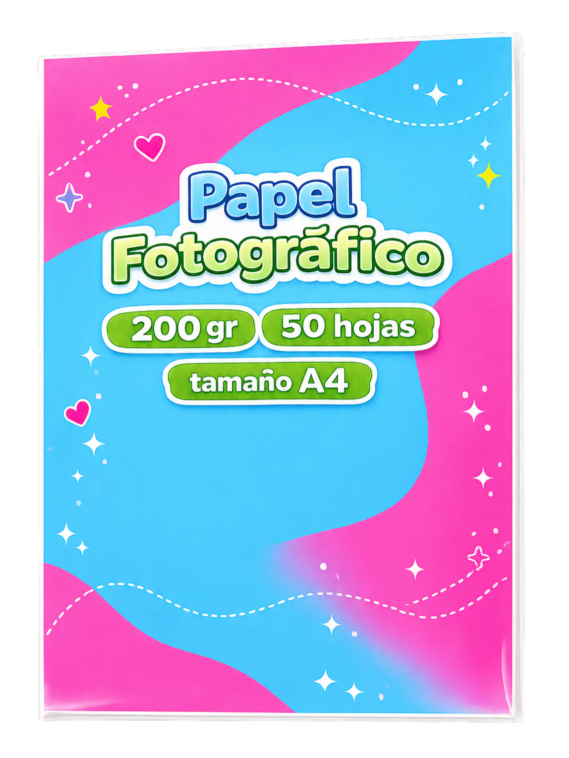 Papel Fotográfico 200 gr – 50 hojas A4 1