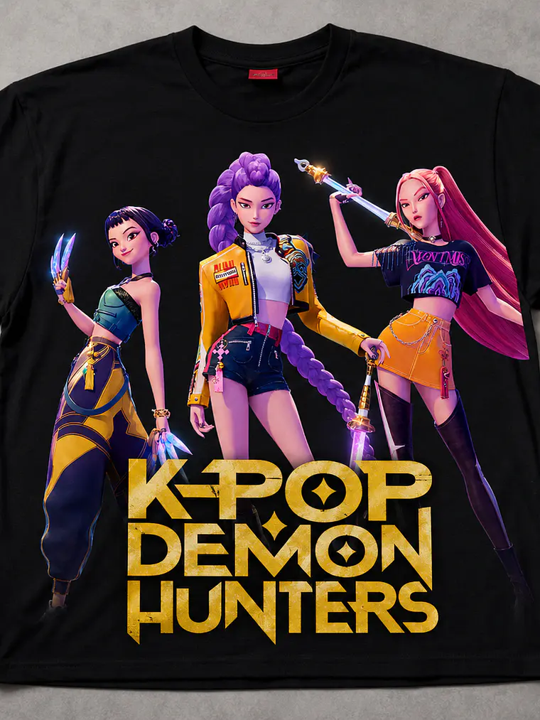 Polera de guerreras K-pop 1
