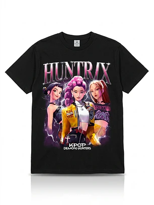 Polera Edición Especial: HUNTRIX – K-Pop Demon Hunters