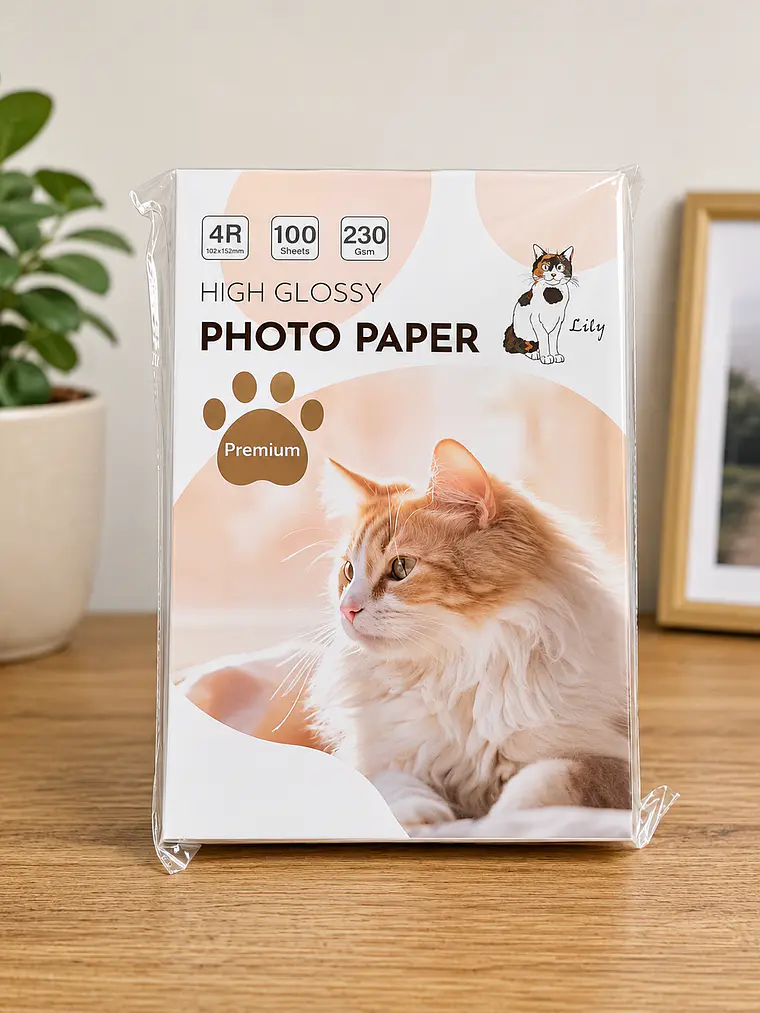Papel Fotográfico High Glossy 4R 1