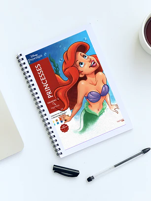 Libro para Colorear por Números – Disney Princesas