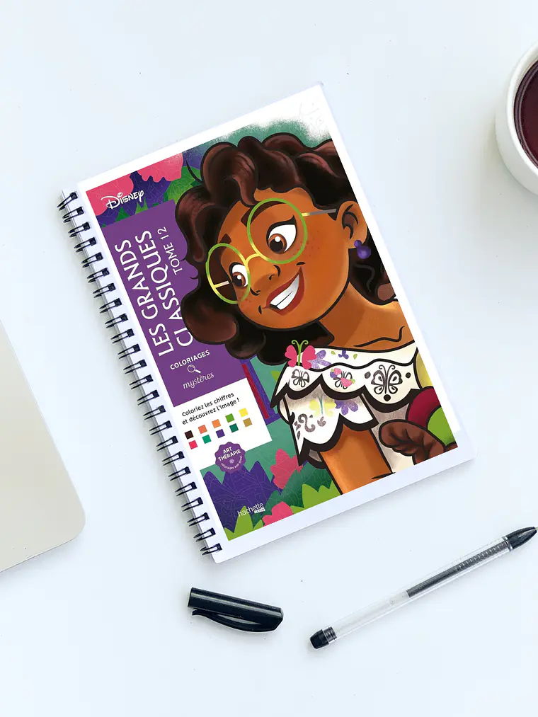 Libro para colorear por números- Los grandes clásicos Volumen 12 1