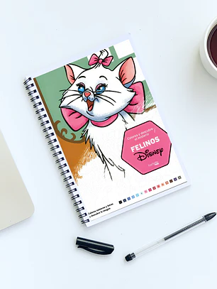 Libro para colorear por números- Felinos 