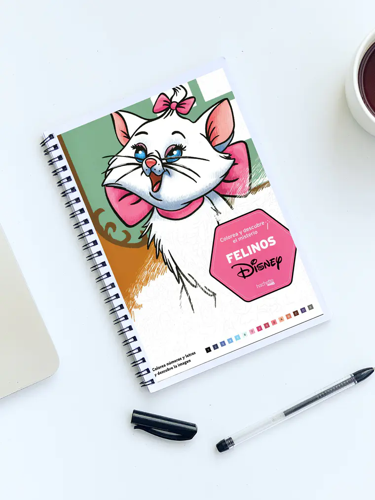 Libro para colorear por números- Felinos  1