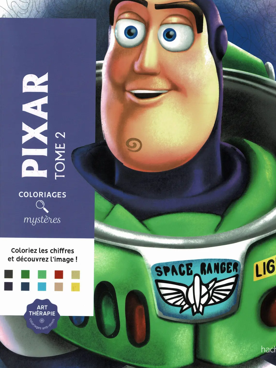 Archivo libro para colorear por números  Pixar Volumen 2 1