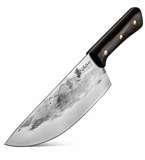 Cuchillo Parrillero Forjado NAIHI 8,3" – Mango Wengué