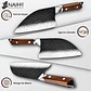 Cuchillo Carnicero NAIHI 8” Mango de Ébano y Cartuchera - Miniatura 3