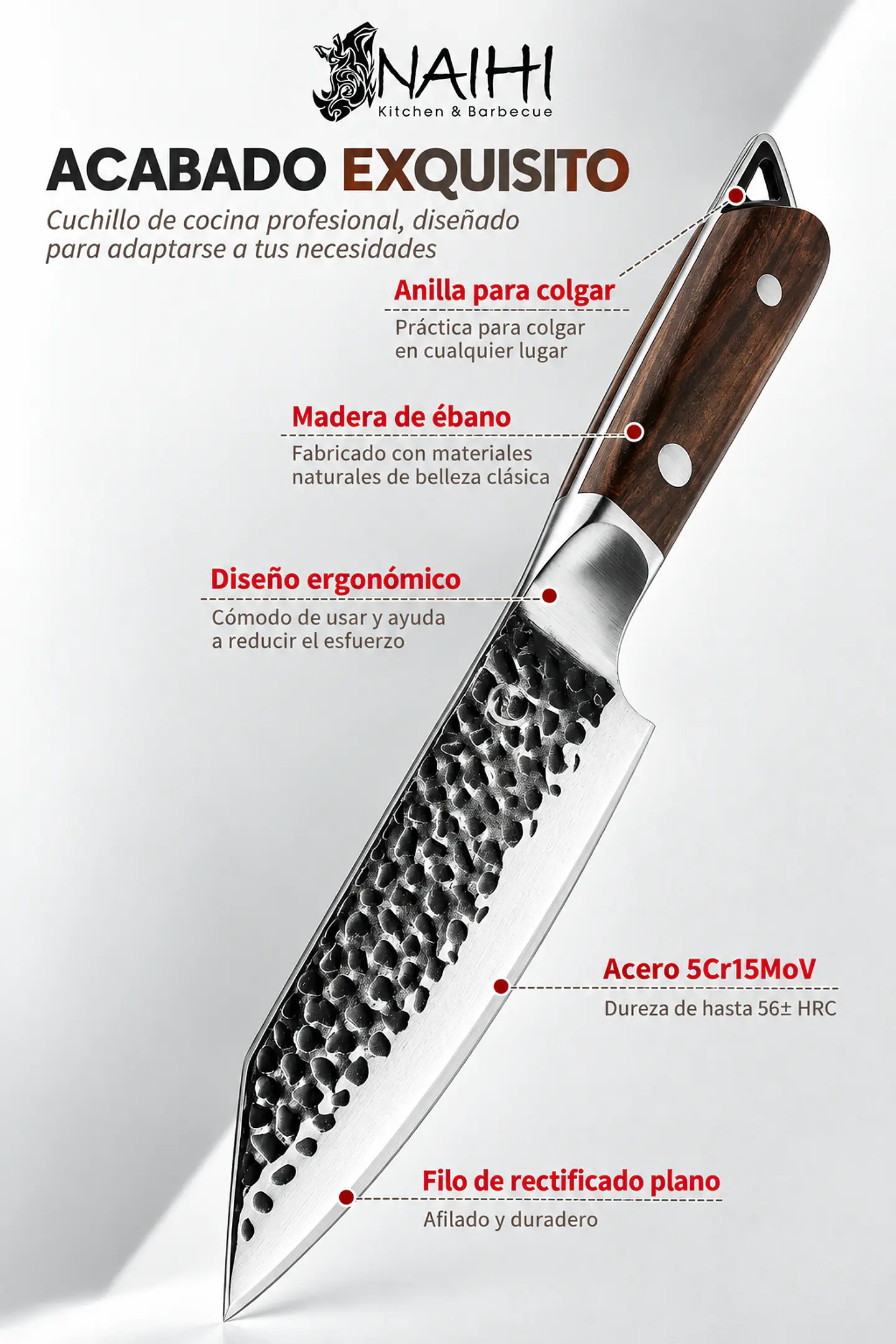 Cuchillo Kiritsuke NAIHI 7