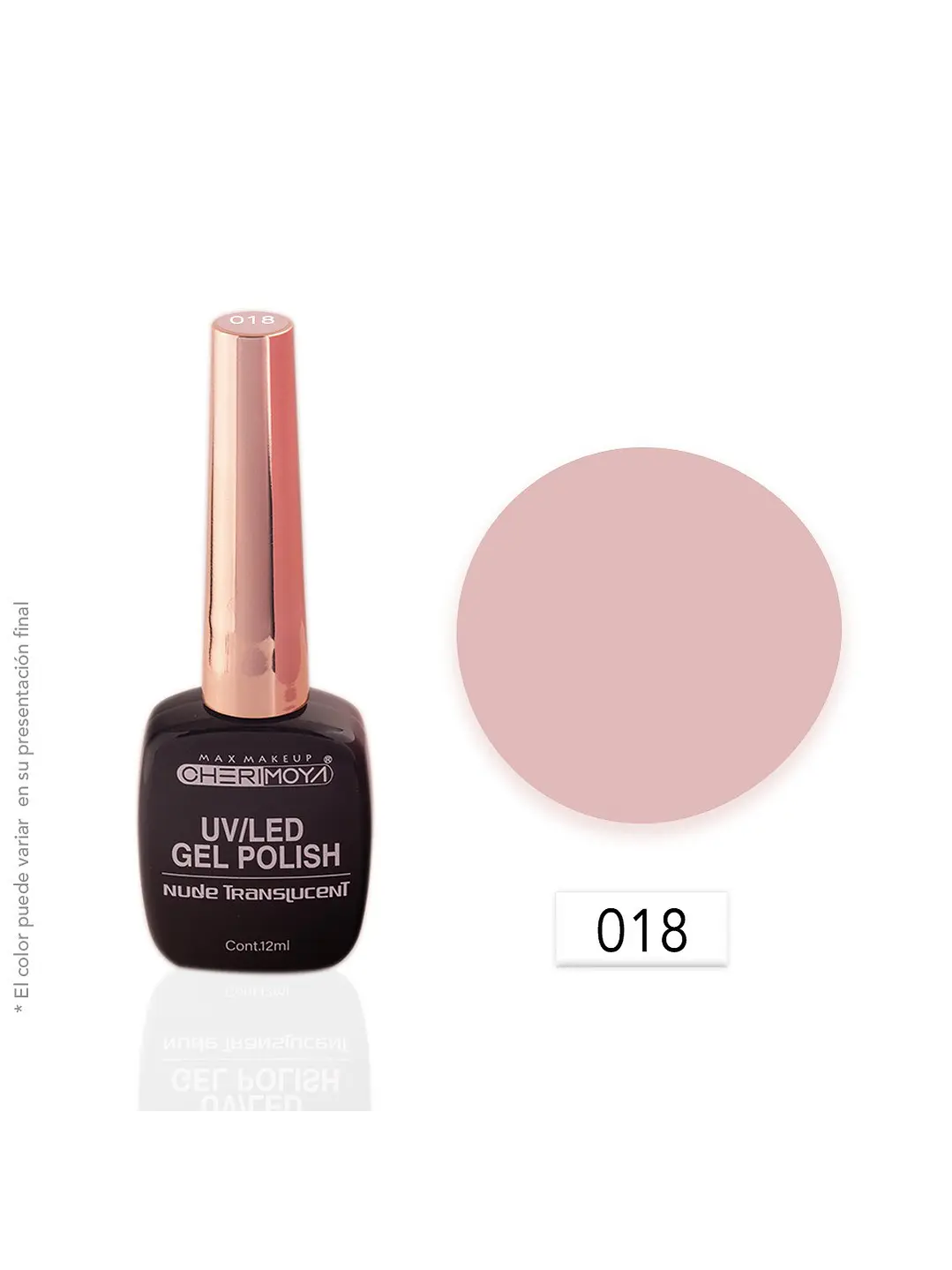 Esmaltes nude traslucidos Cherimoya 2