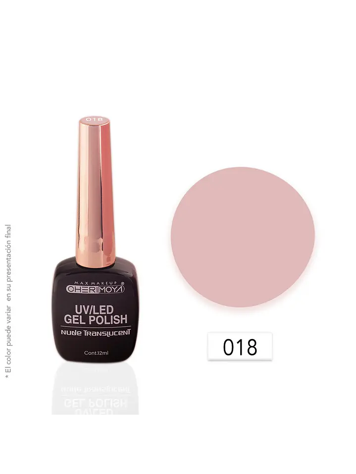 Esmaltes nude traslucidos Cherimoya 2