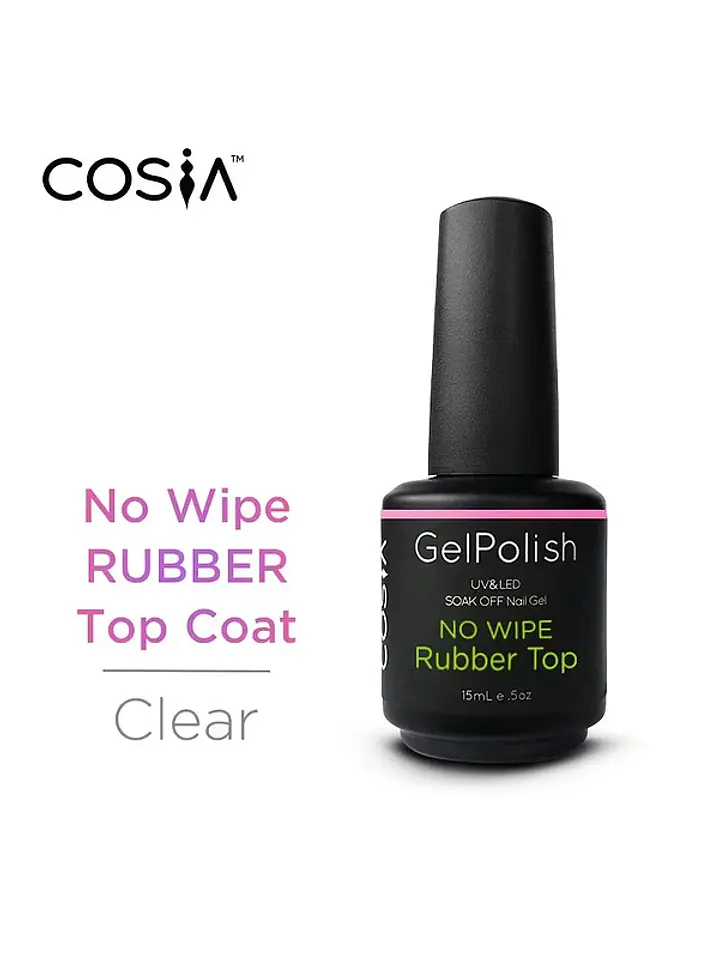 Rubber Top Coat No Wipe Cosia 1