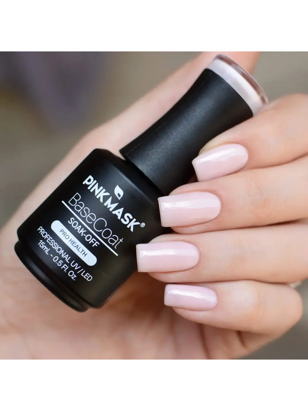 Rubber Base Coat Pink Mask (color) 3