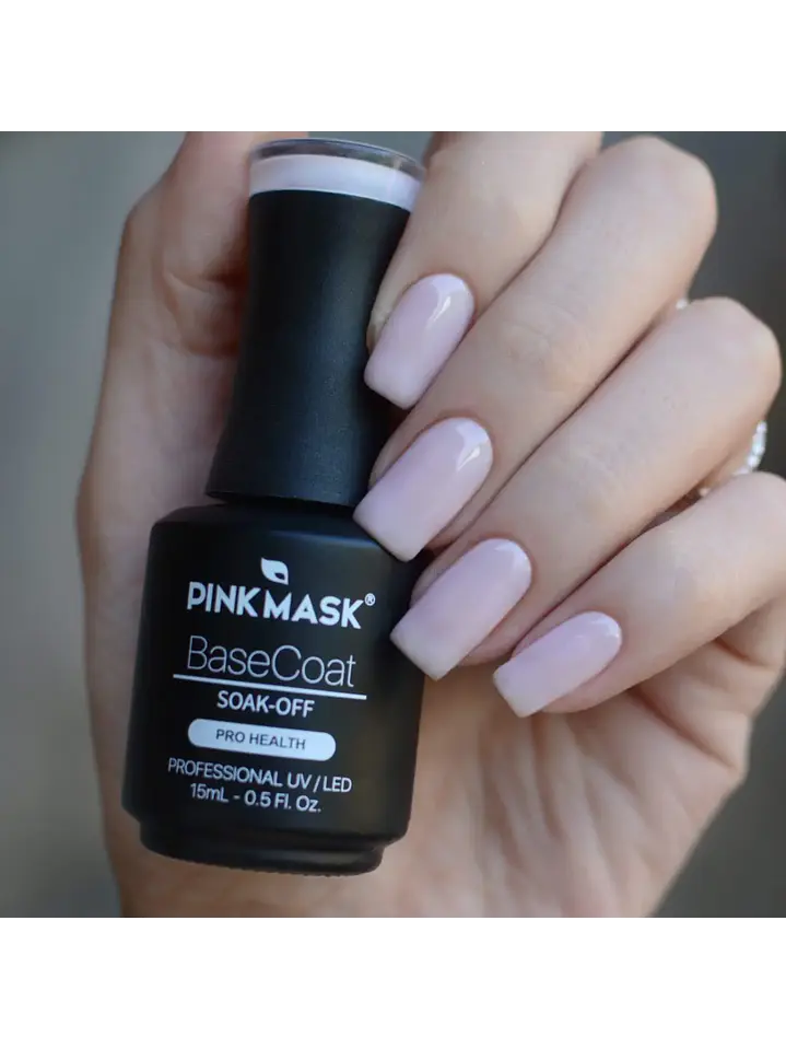 Rubber Base Coat Pink Mask (color) 5