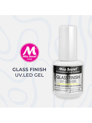 Top Coat Glass Finish Mia Secret 15ml