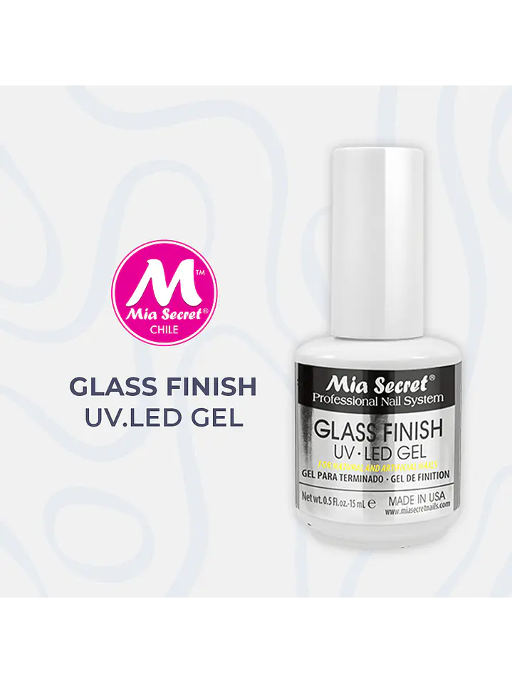 Top Coat Glass Finish Mia Secret 15ml 1