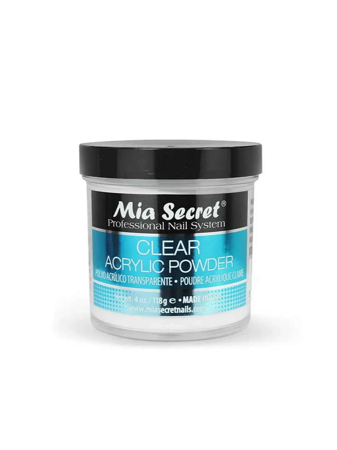 Clear Acrilico Mia secret 1