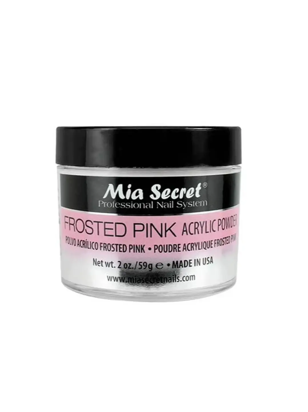 Frosted Pink Acrilico 59g Mia secret 1
