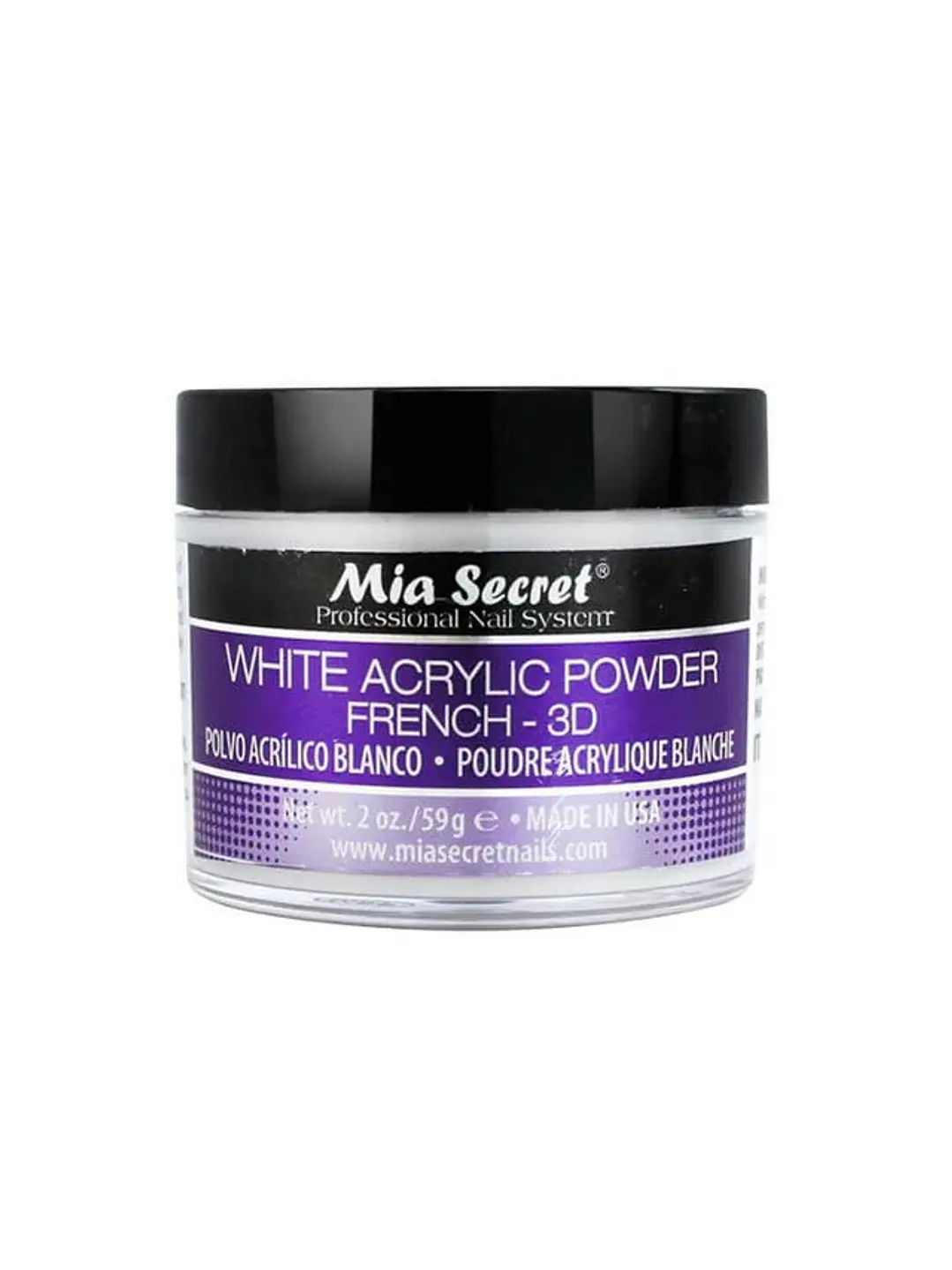 White Acrilico Mia secret 1
