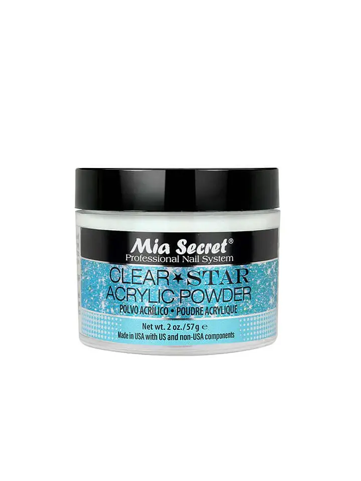 CLEAR STAR Acrilico 59gr Mia secret 1