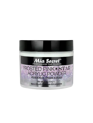 FROSTED PINK STAR 59gr Acrilico Mia secret