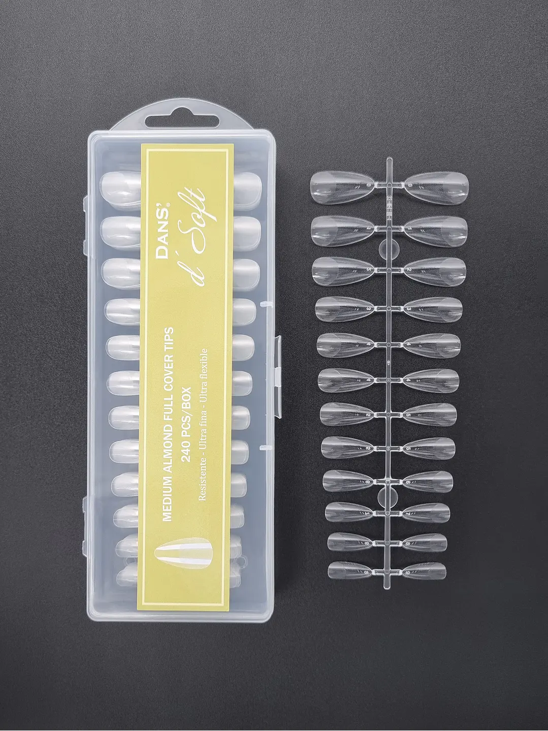 Tips de soft gel Dans 240 uni 1