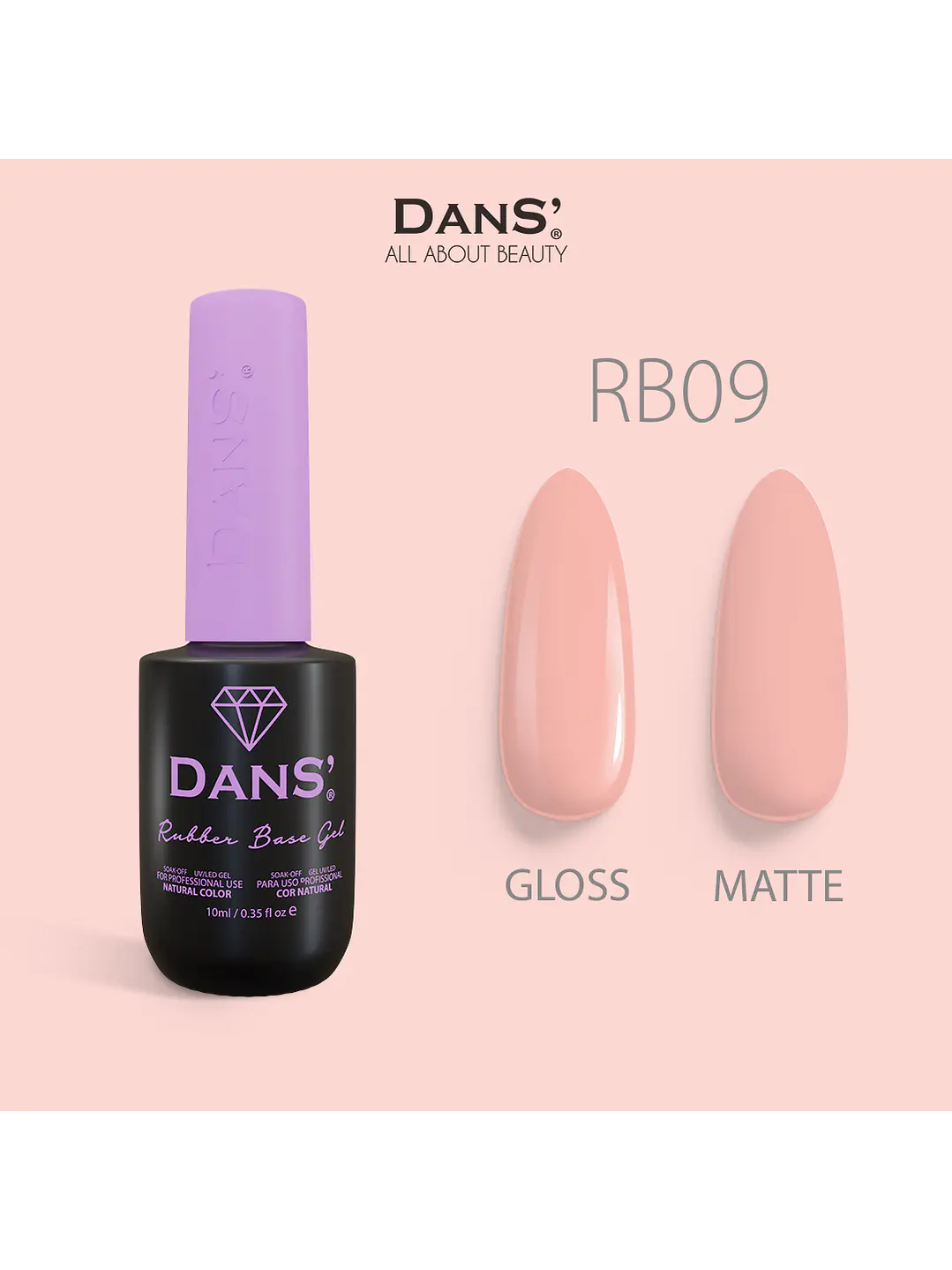Base rubber Dans (con color) 10