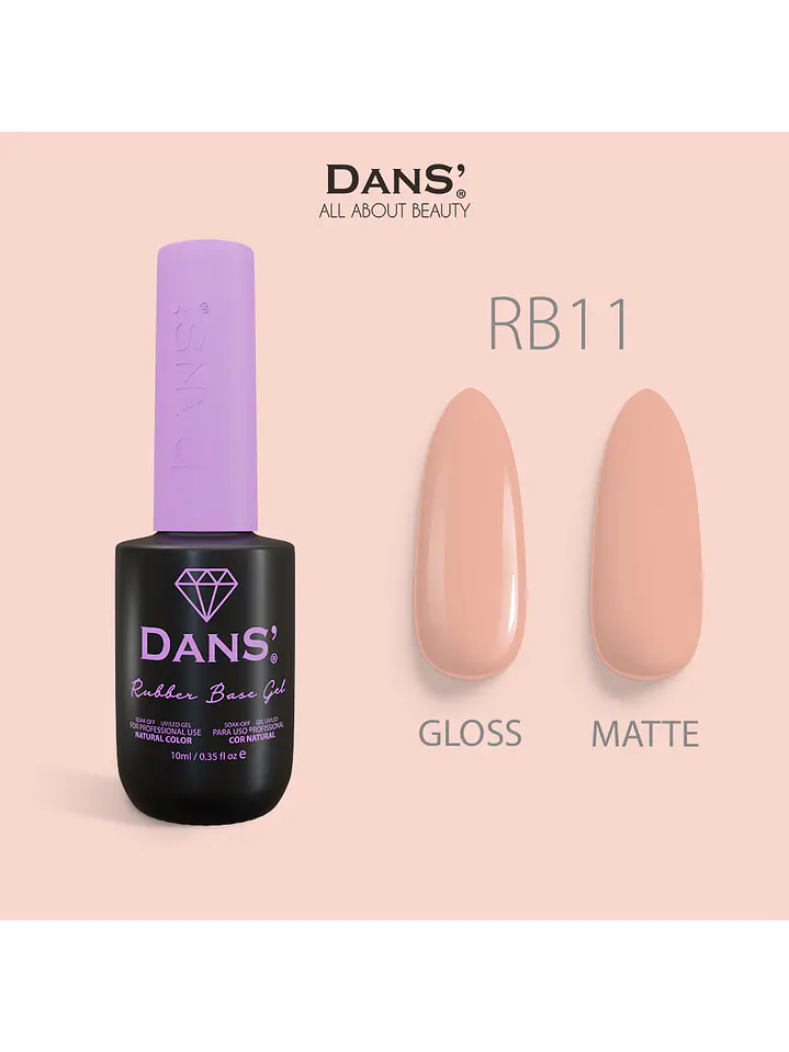 Base rubber Dans (con color) 12