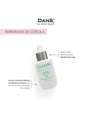 Removedor de cutícula Dans