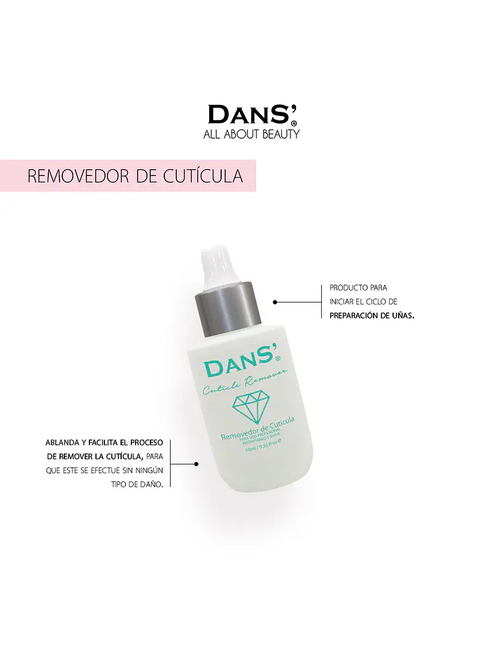 Removedor de cutícula Dans 1