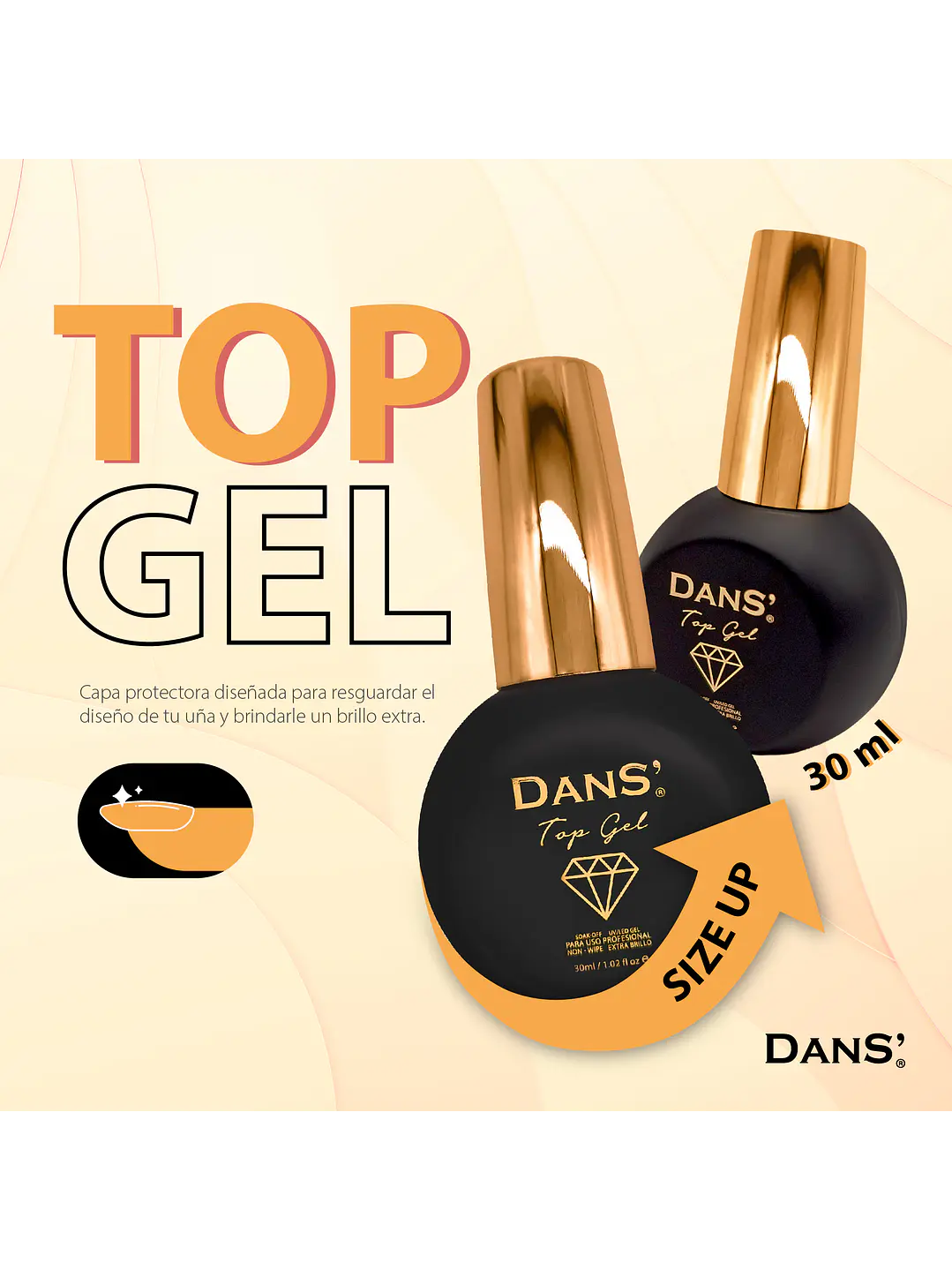 Top coat 30ml Dans 1